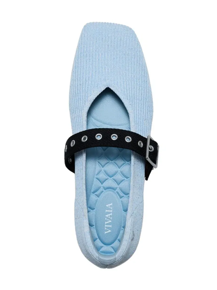 Туфли-лодочки Myriel Square-Toe Margot Mary Jane 3.0 VIVAIA — изображение 4 из 5, синий