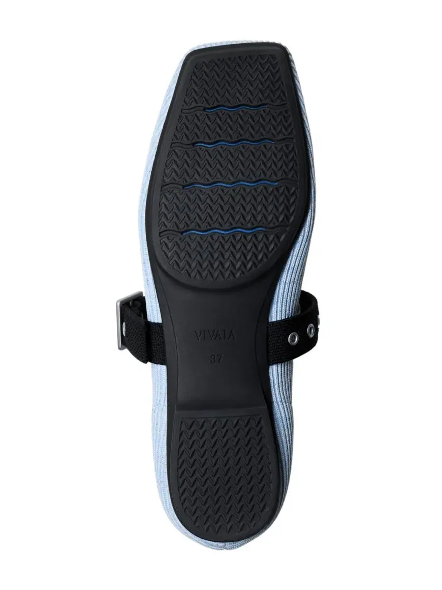 Туфли-лодочки Myriel Square-Toe Margot Mary Jane 3.0 VIVAIA — изображение 5 из 5, синий