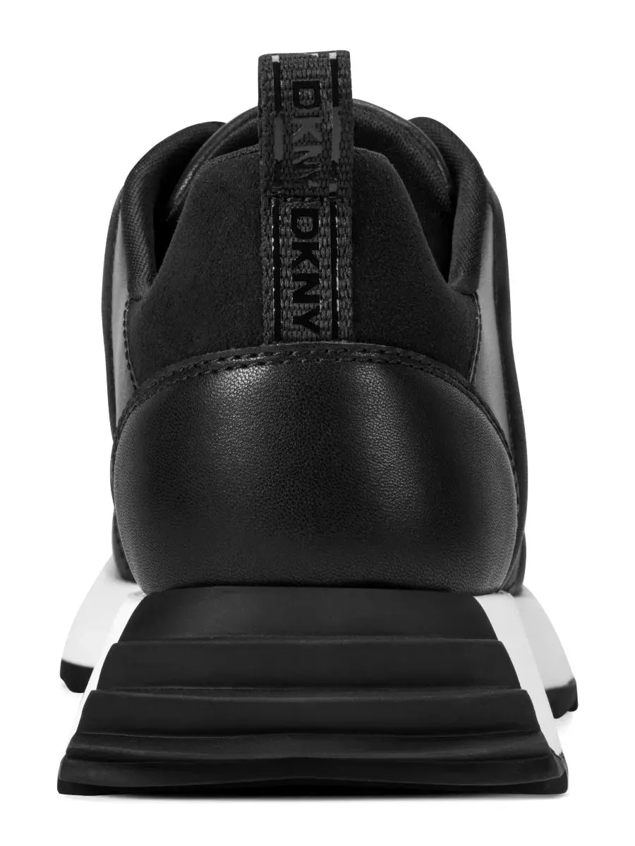 Кроссовки Nix Lace-Up Sneaker DKNY — изображение 3 из 5, черный