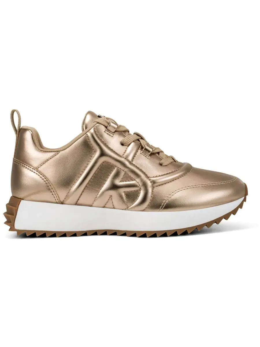 Кроссовки на шнуровке DKNY Nix Lace-Up Sneaker — изображение 2 из 5, шампань