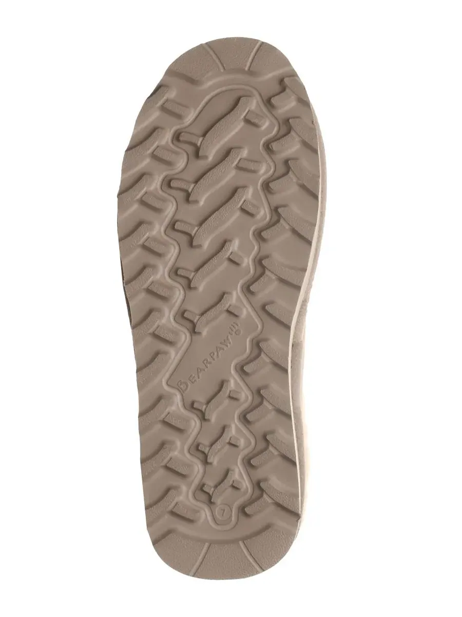 Женские мюли-сабо с платформой Izzy Platform Suede Slip-On Clogs BEARPAW — изображение 5 из 8, грибной