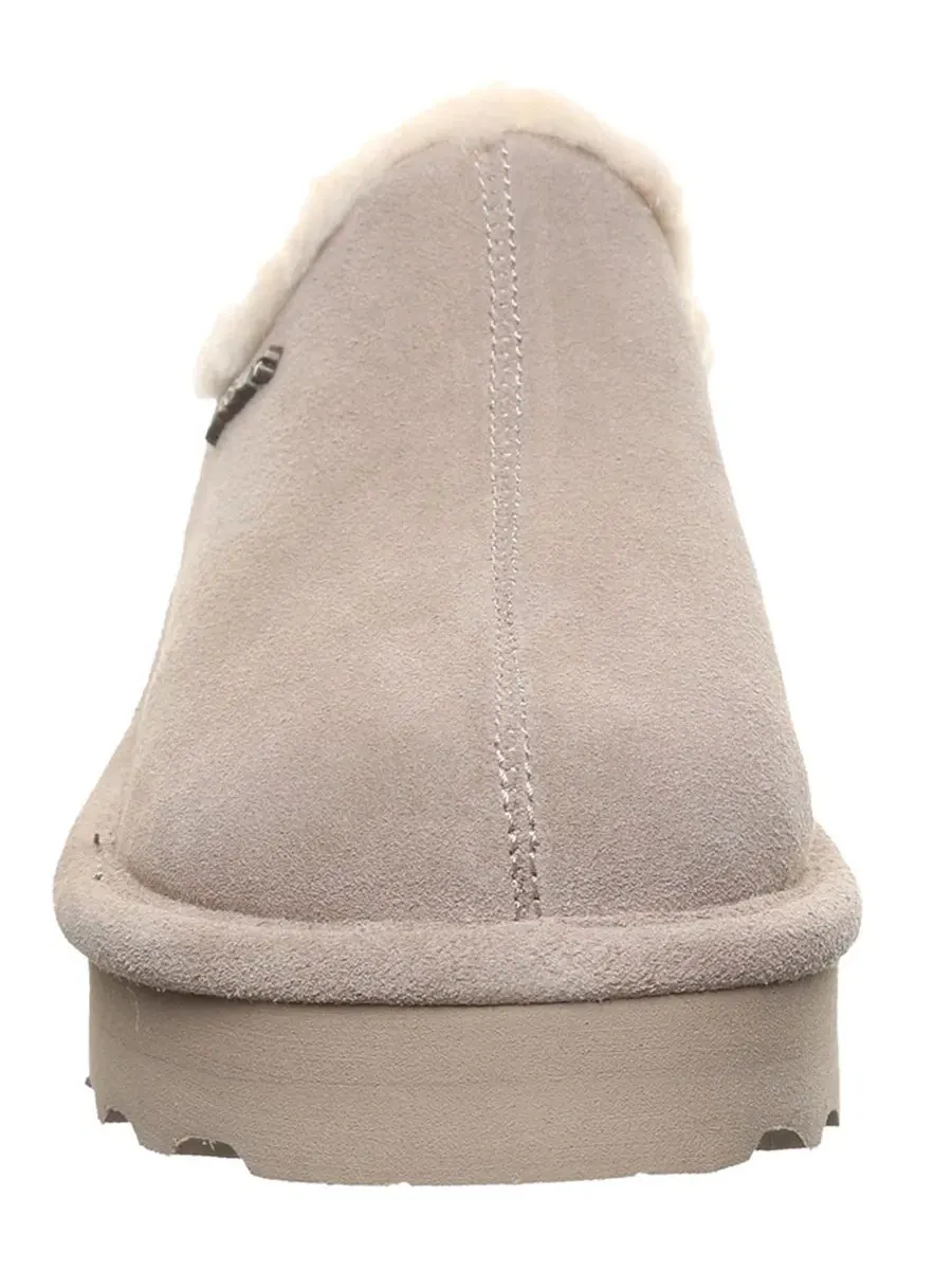 Женские мюли-сабо с платформой Izzy Platform Suede Slip-On Clogs BEARPAW — изображение 8 из 8, грибной