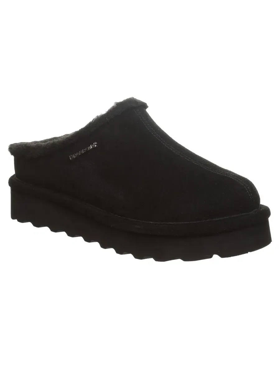 Мюли-клоги из замши на платформе Izzy Platform Suede Slip-On Clogs BEARPAW