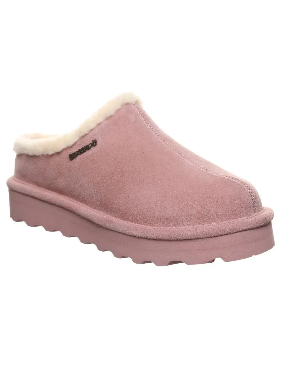 Женские мюли-клоги на платформе из замши Izzy Platform Suede Slip-On Clogs BEARPAW
