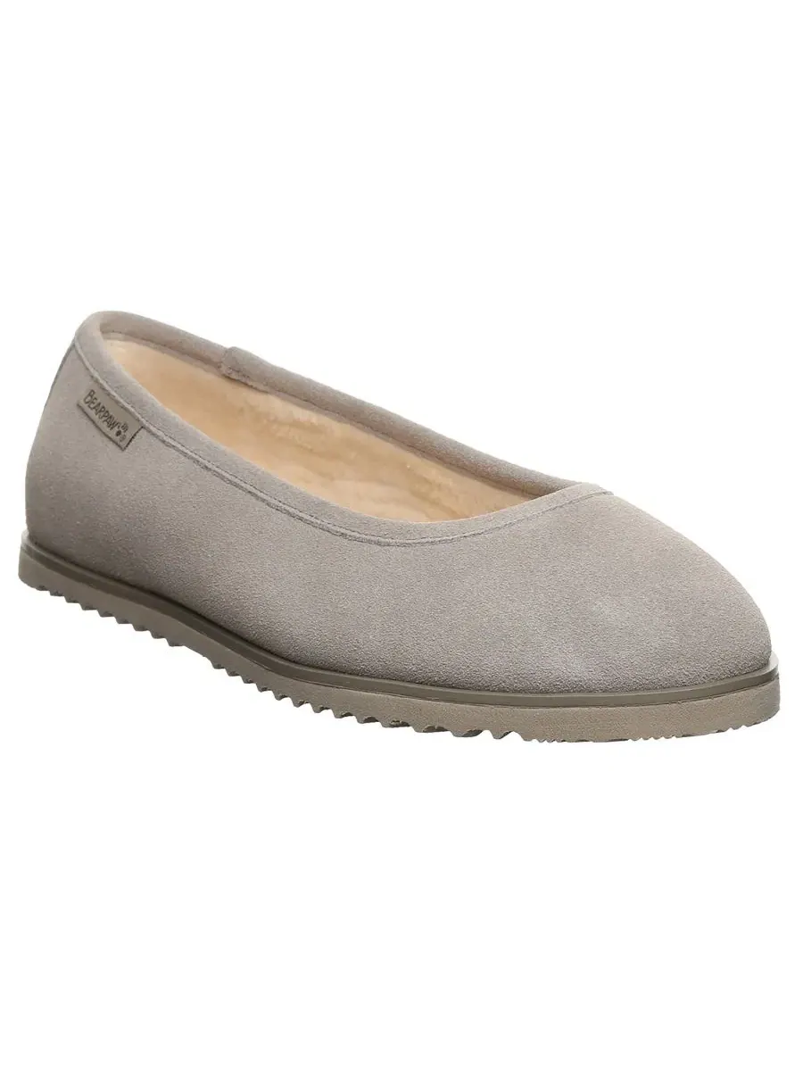Балетки Jazlyn Round Toe BEARPAW — изображение 1 из 8, грибной