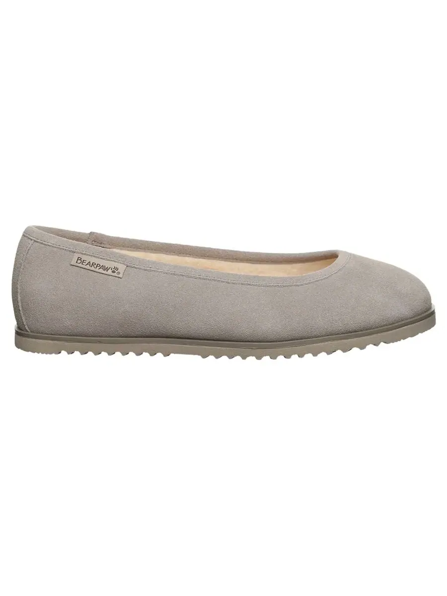 Балетки Jazlyn Round Toe BEARPAW — изображение 2 из 8, грибной