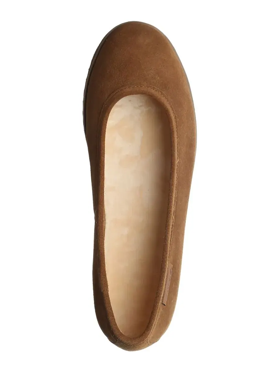 Балетки Jazlyn с круглым носком BEARPAW — изображение 4 из 8, хикори