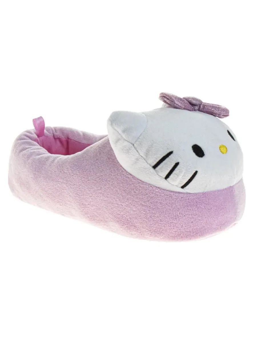 Женские тапочки с 3D Hello Kitty Hello Kitty, из мягкой ткани — мульти