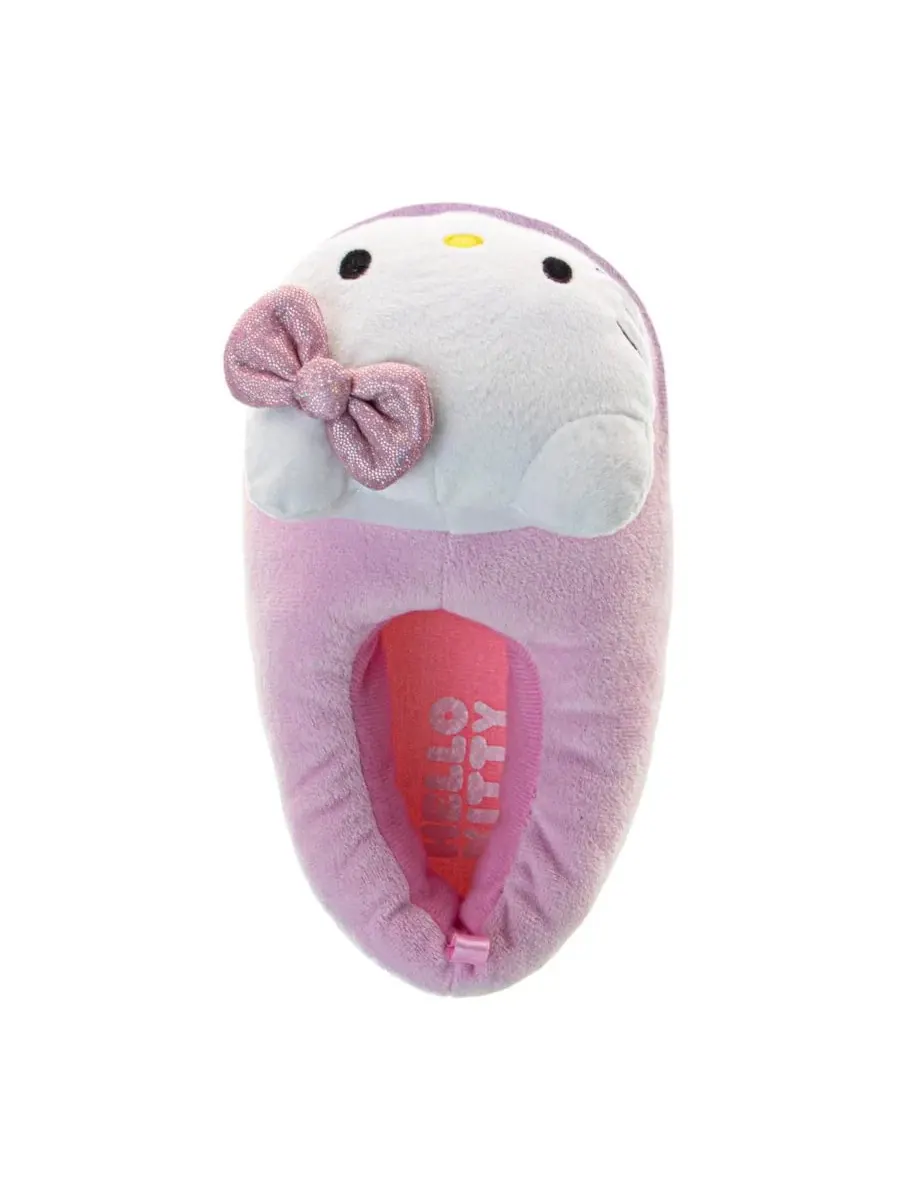 Женские тапочки с 3D Hello Kitty Hello Kitty, из мягкой ткани — изображение 6 из 7, нет цвета