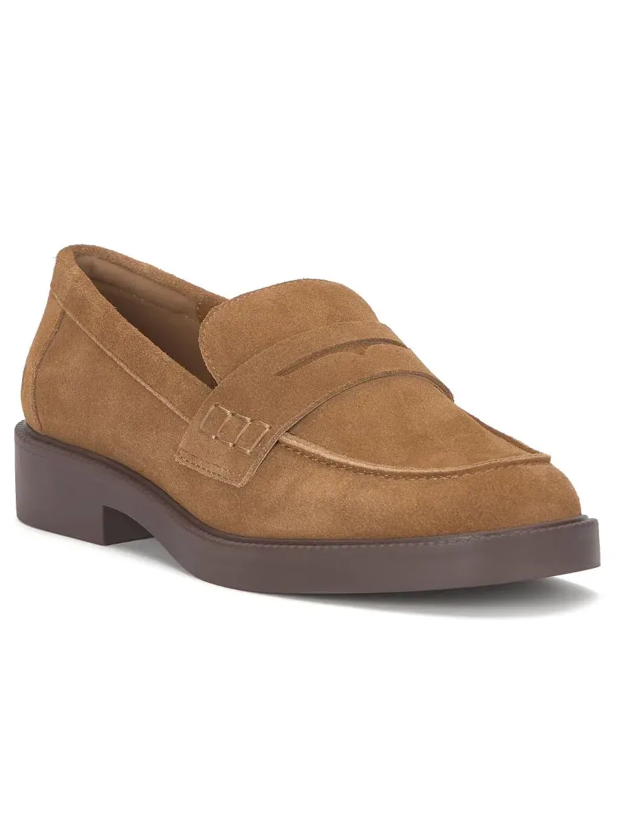 Лоферы Shyloe Round Toe Slip-On Lucky Brand, Cedar Suede