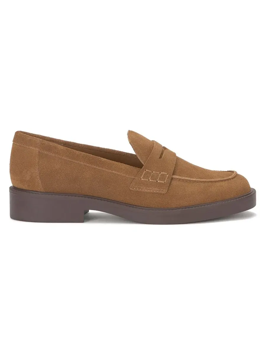 Лоферы Shyloe Round Toe Slip-On Lucky Brand, Cedar Suede — изображение 2 из 5