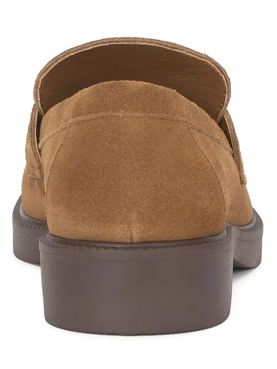 Лоферы Shyloe Round Toe Slip-On Lucky Brand, Cedar Suede — изображение 3 из 5