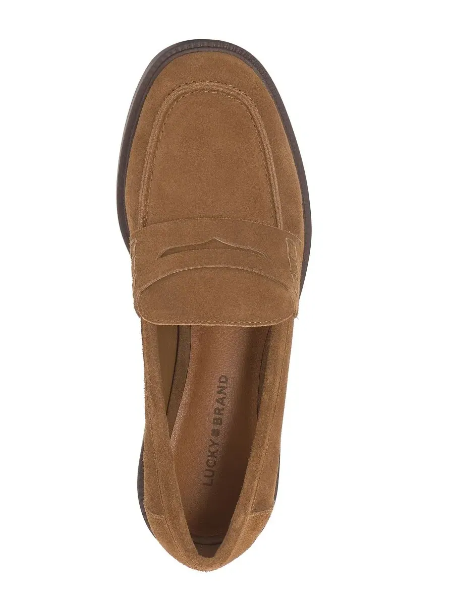 Лоферы Shyloe Round Toe Slip-On Lucky Brand, Cedar Suede — изображение 5 из 5