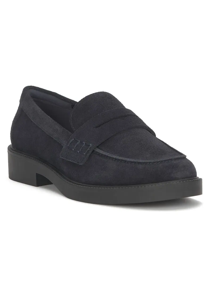 Лоферы женские Shyloe Round Toe Slip-On Lucky Brand — изображение 1 из 5, синий