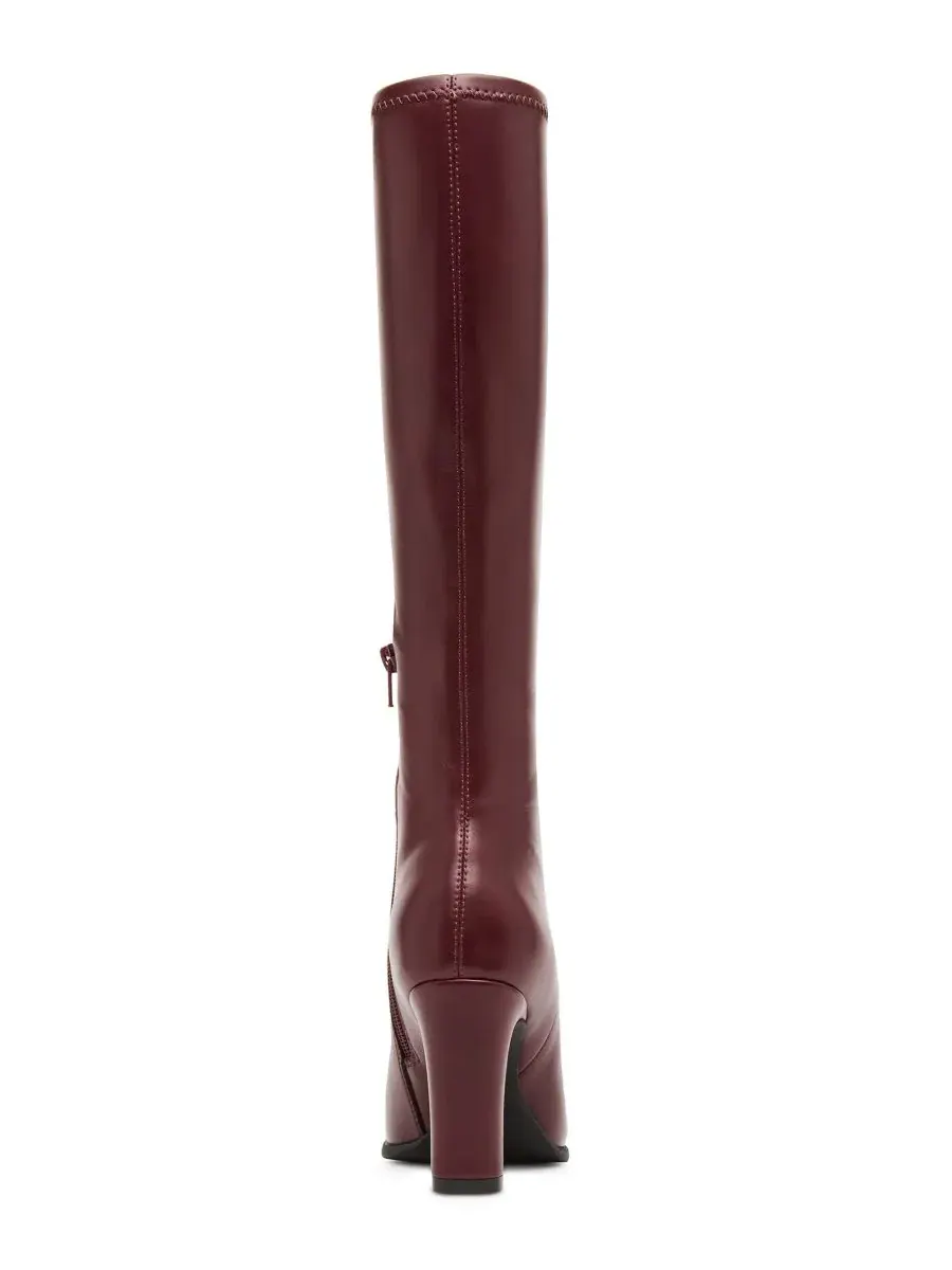 Ботинки женские с высоким голенищем Honeyy Madden Girl, Merlot Smooth — изображение 3 из 7