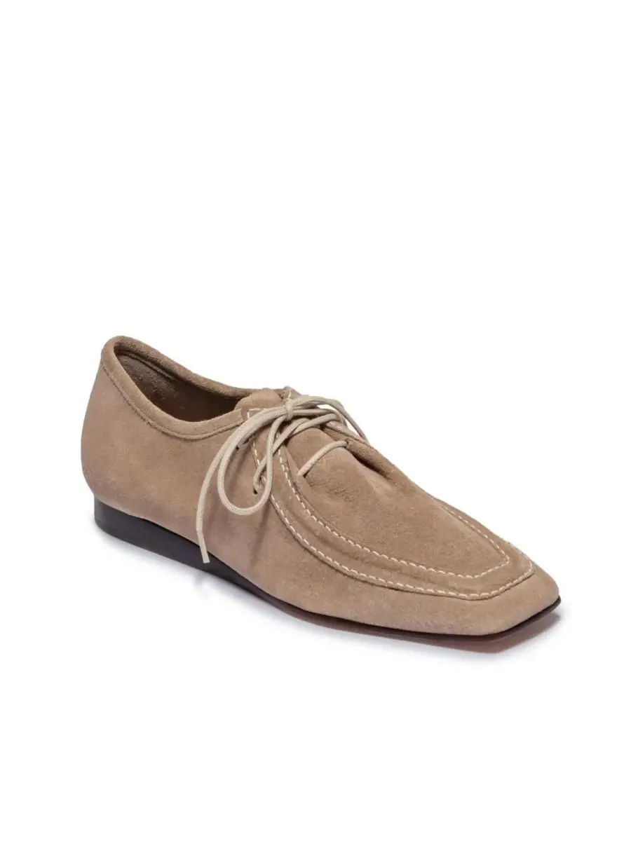 Женские балетки с квадратным носком на танкетке, модель Tate Bernardo Footwear — изображение 1 из 5, песчаник