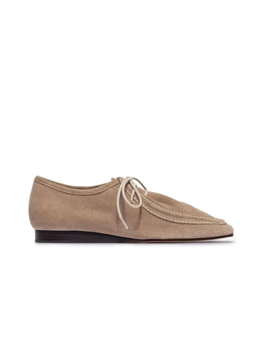Женские балетки с квадратным носком на танкетке, модель Tate Bernardo Footwear — изображение 2 из 5, песчаник