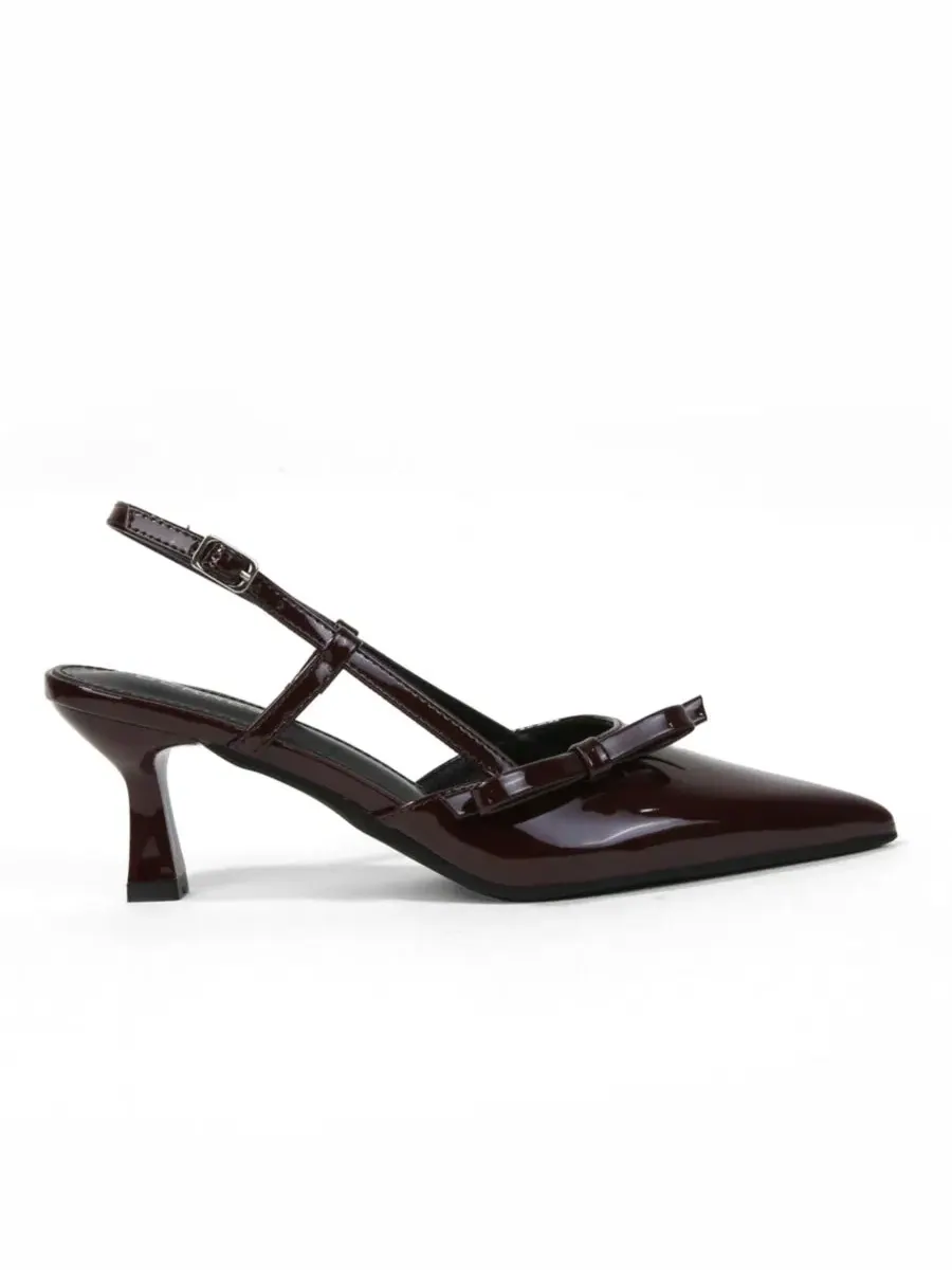 Туфли Cornelia Bow Accented с бантом BERNESS — изображение 2 из 6, коричневый