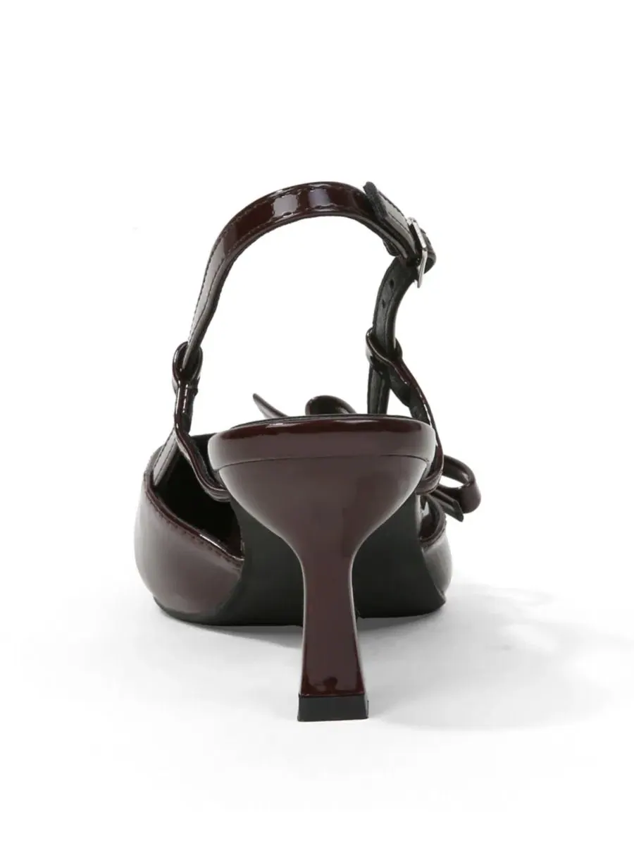 Туфли Cornelia Bow Accented с бантом BERNESS — изображение 3 из 6, коричневый