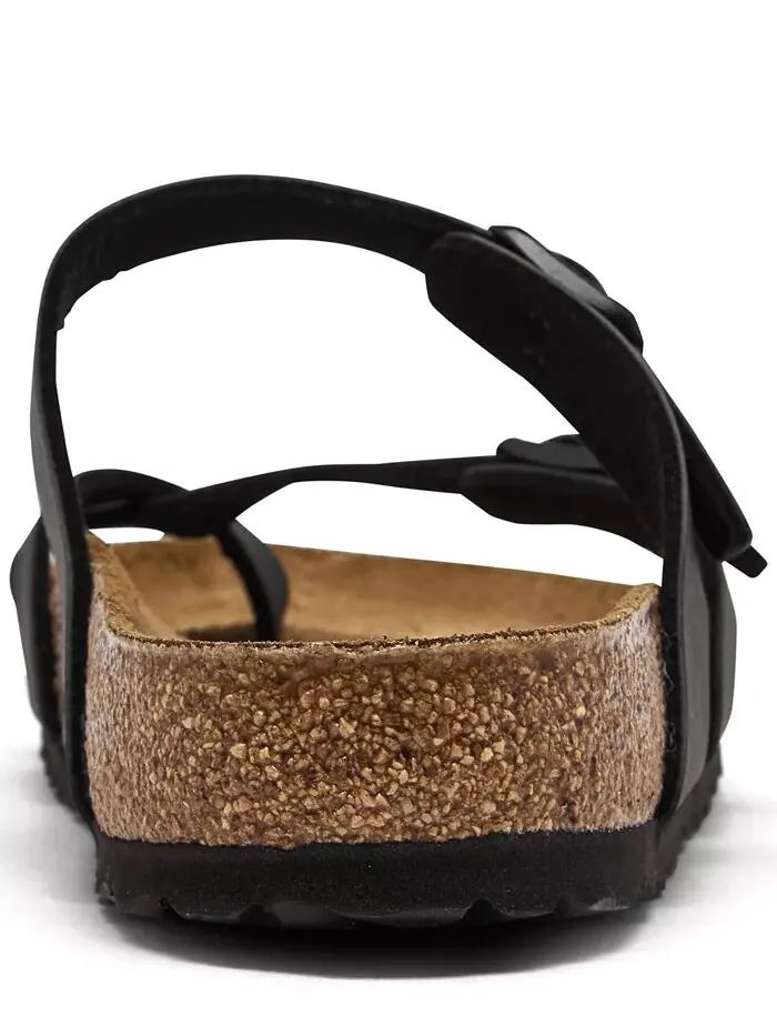 Женские повседневные сандалии Mayari Birko-Flor от Finish Line Birkenstock — изображение 3 из 6, черный