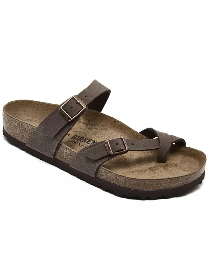 Женские повседневные сандалии Mayari Birko-Flor от Finish Line Birkenstock — коричневый