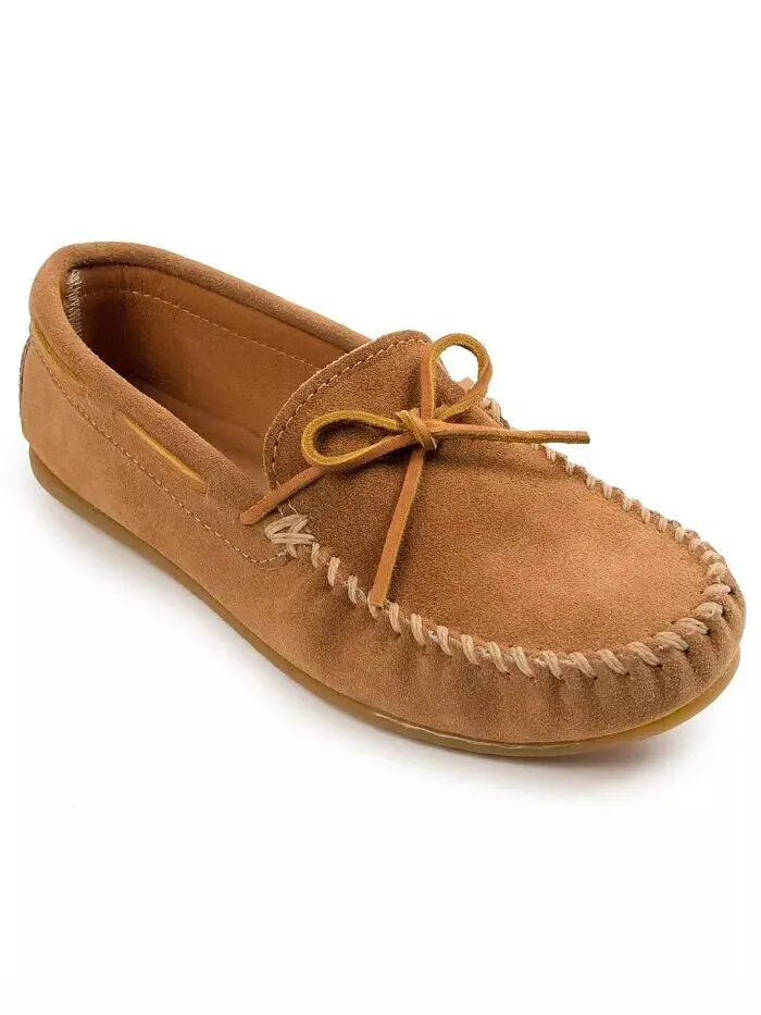 Мужские замшевые классические мокасины Minnetonka