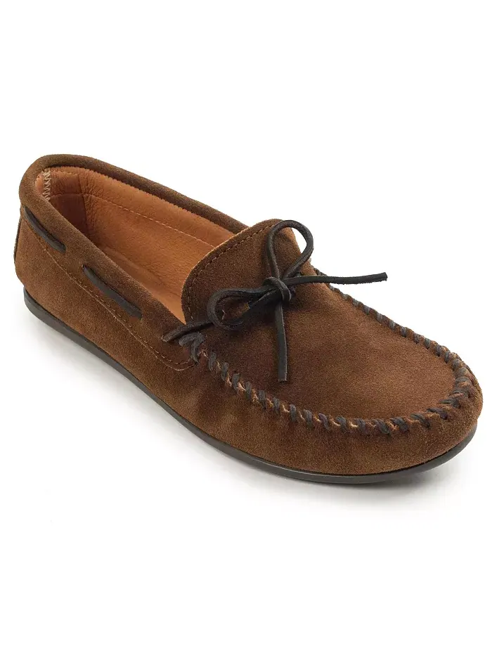 Мужские замшевые классические мокасины Moc Loafers Minnetonka