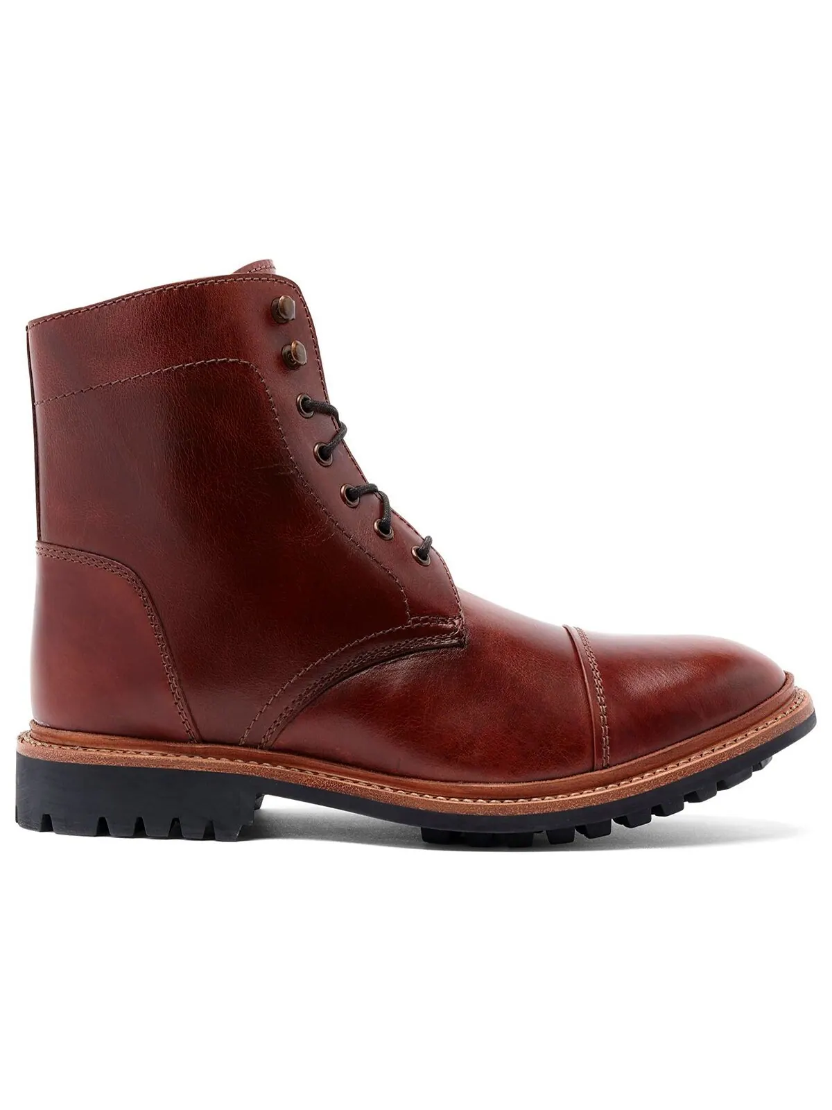 Мужские ботинки ranveer cap-toe rugged 6 на шнуровке Anthony Veer — изображение 3 из 11, красный
