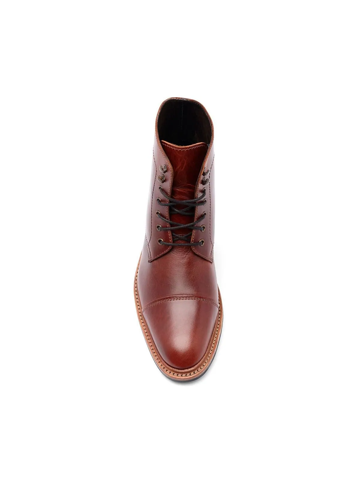 Мужские ботинки ranveer cap-toe rugged 6 на шнуровке Anthony Veer — изображение 4 из 11, красный