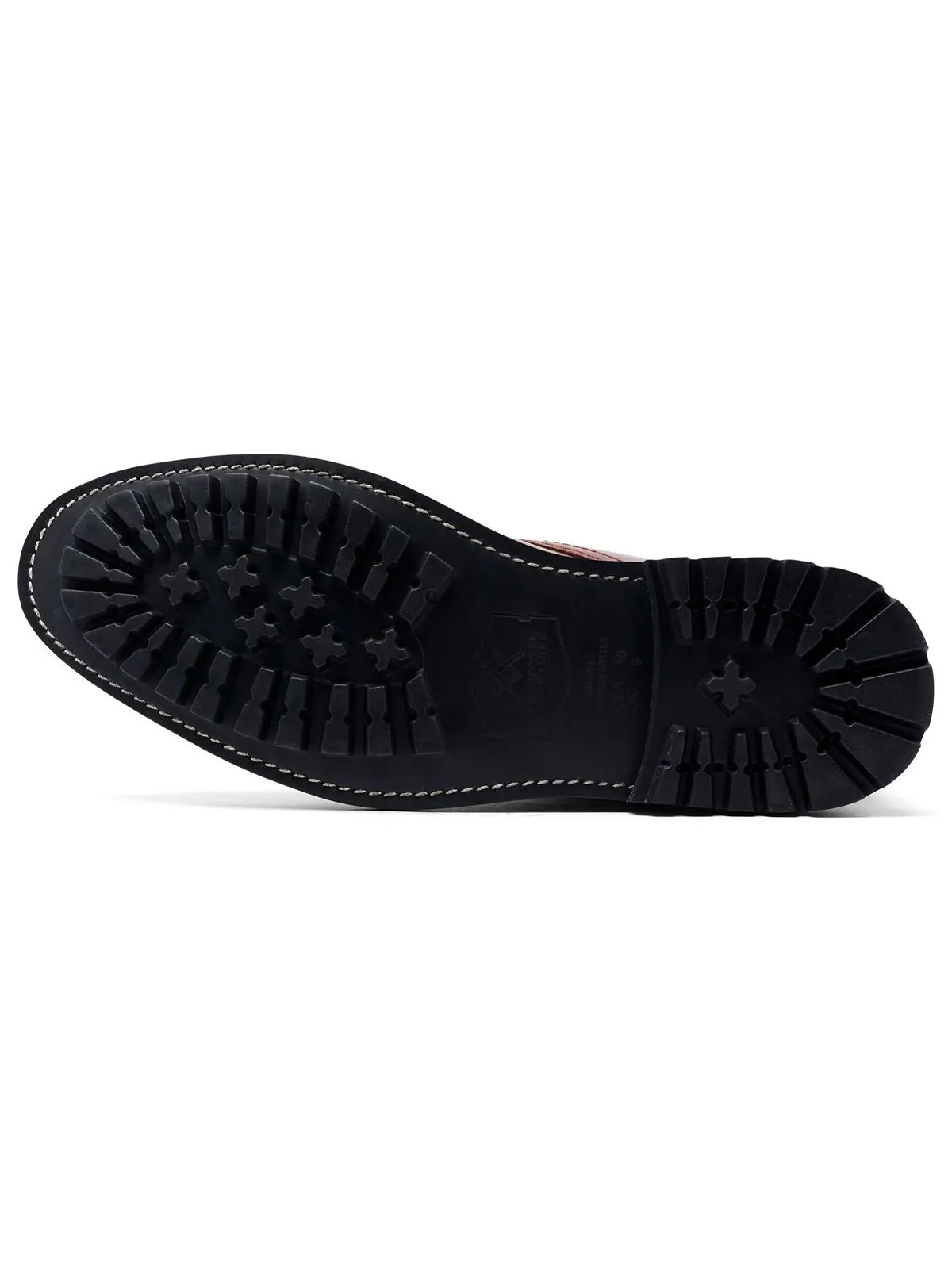 Мужские ботинки ranveer cap-toe rugged 6 на шнуровке Anthony Veer — изображение 6 из 11, красный