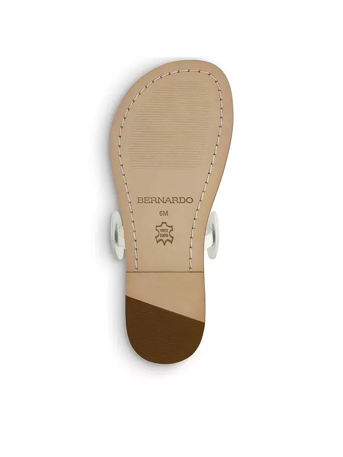 Бернардо New Moon сандалии с кольцом на пальце Bernardo Footwear — изображение 3 из 4, белый