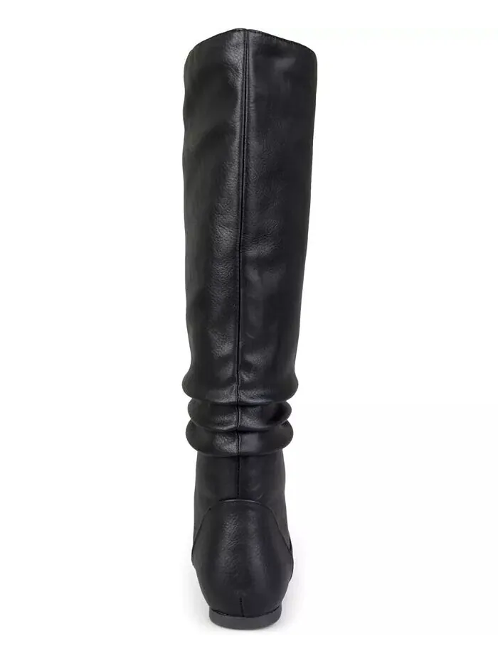 Женские сапоги Jayne Extra Wide Calf Slochy выше колена Journee Collection — изображение 3 из 10, черный