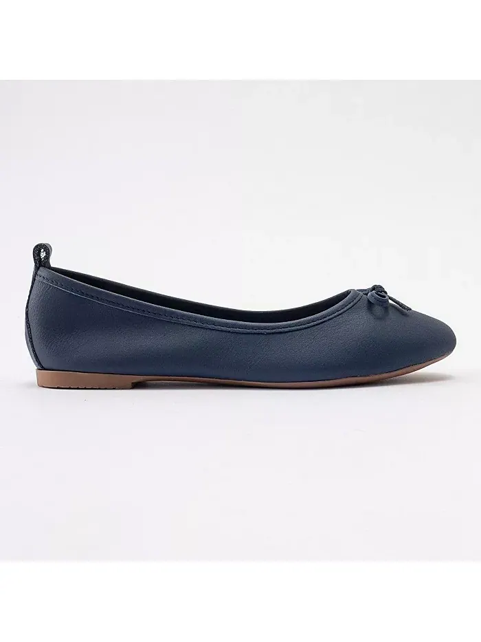 Балетки Florence из кожи Forever & Always Shoes — изображение 2 из 6, темно-синий синий