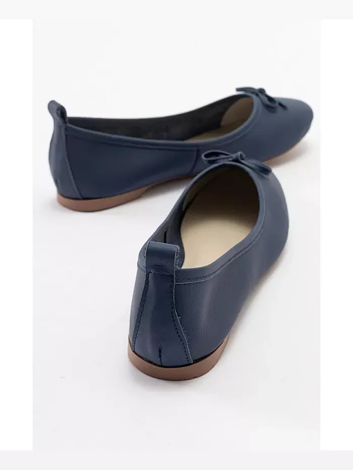 Балетки Florence из кожи Forever & Always Shoes — изображение 6 из 6, темно-синий синий