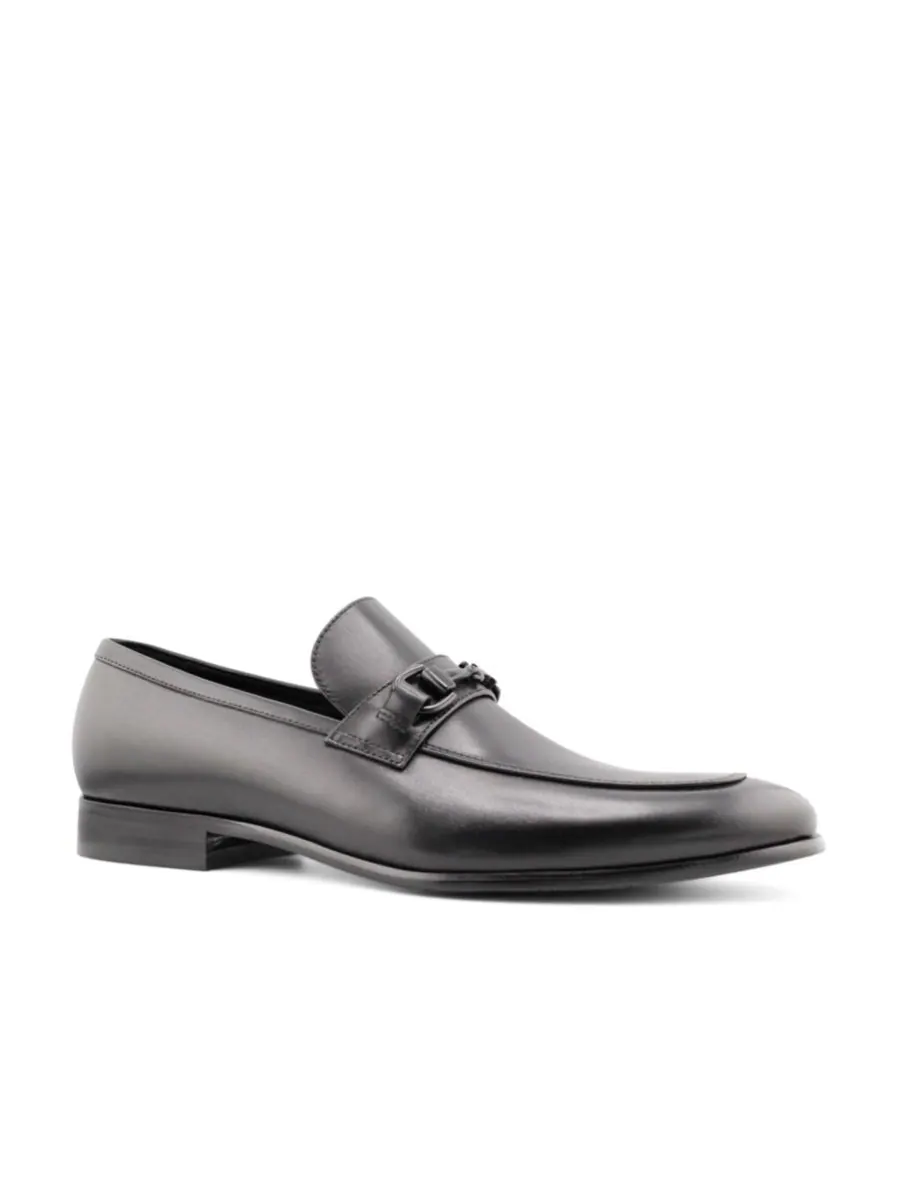 Мужские кожаные лоферы Dylan Dress Slip-on Bit Blake McKay — черный