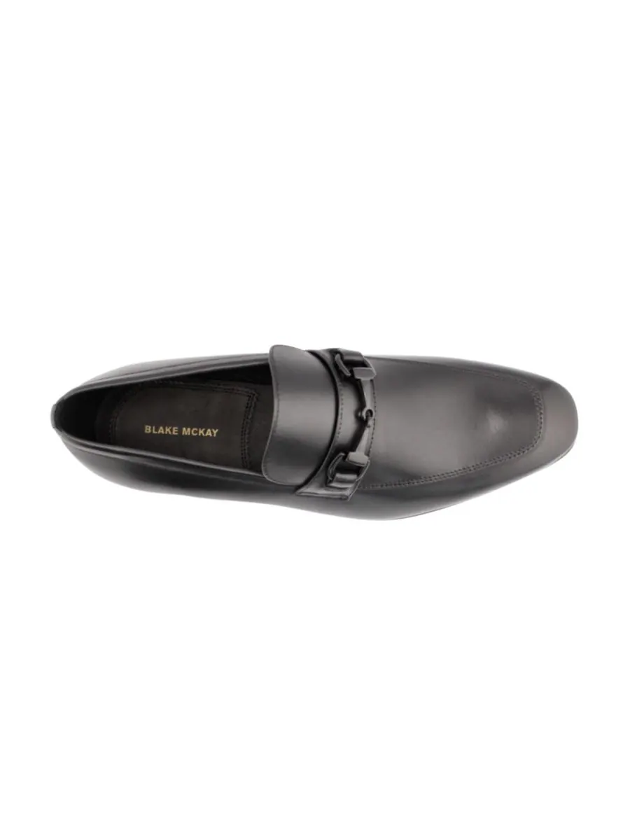 Мужские кожаные лоферы Dylan Dress Slip-on Bit Blake McKay — изображение 3 из 4, черный