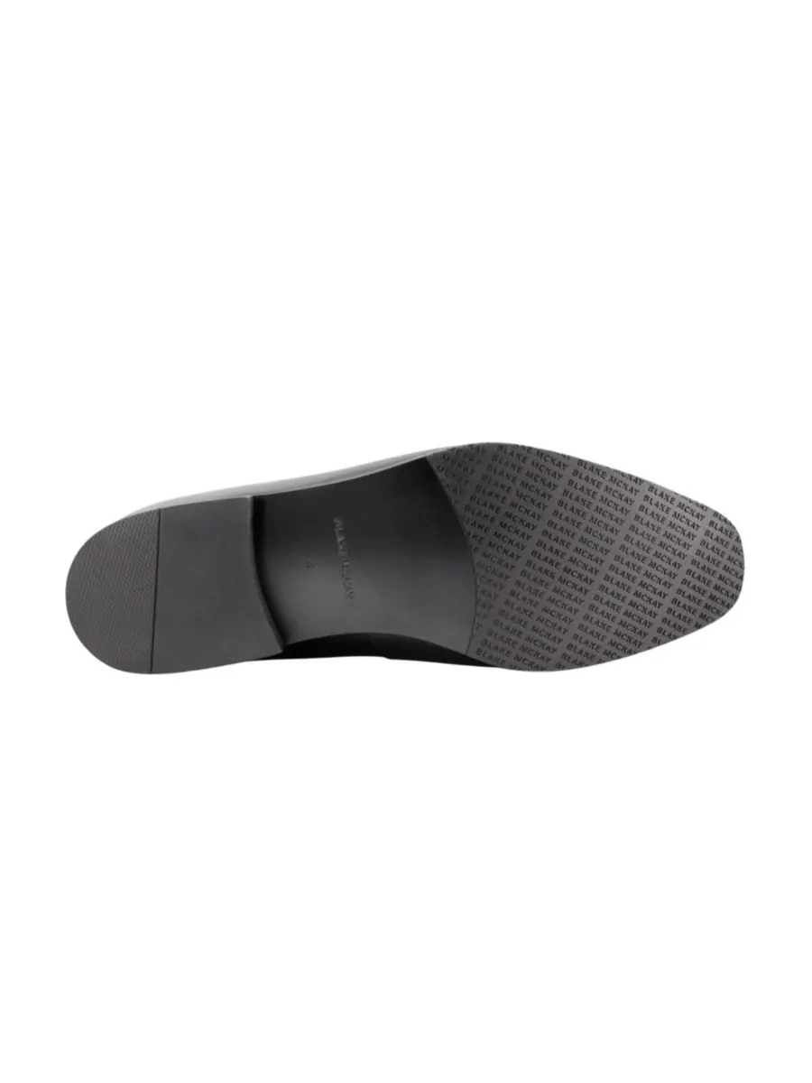 Мужские кожаные лоферы Dylan Dress Slip-on Bit Blake McKay — изображение 4 из 4, черный