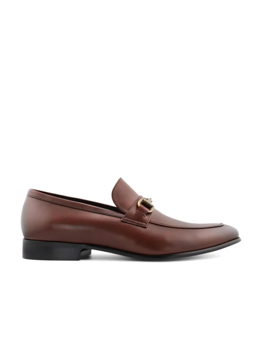 Мужские кожаные лоферы Dylan Dress Slip-on Bit Blake McKay — изображение 2 из 4, бренди
