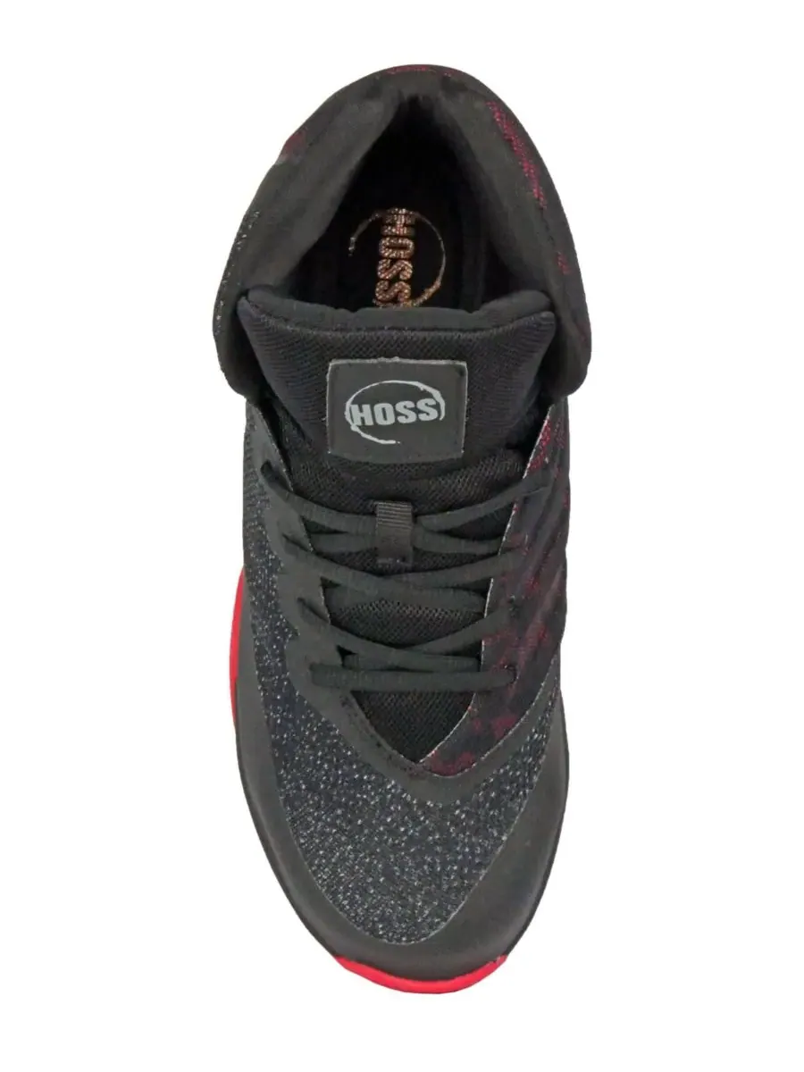 Мужские легкие спортивные рабочие ботинки Rim Fly с композитным носком Hoss Boot Company — изображение 6 из 6, черный/красный