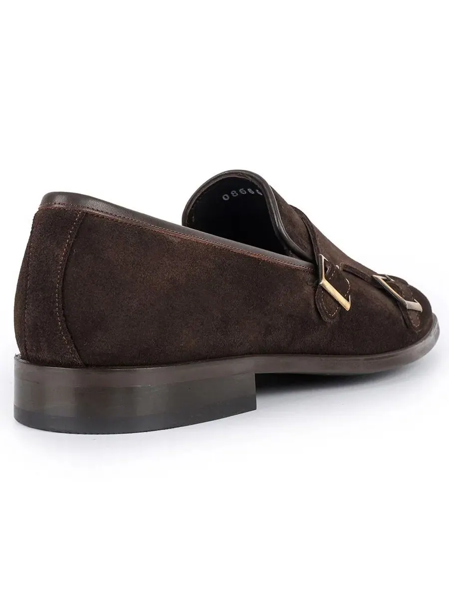 Мужские лоферы Elmaton Double Monk Vellapais — изображение 5 из 6, коричневый