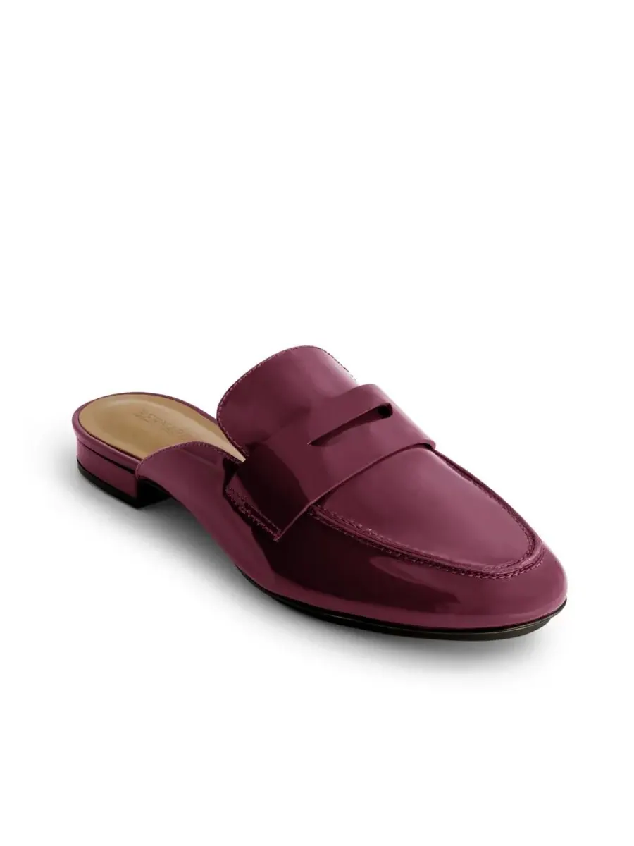 Bernardo Balda Loafer Mule Bernardo Footwear — изображение 3 из 6, бордо