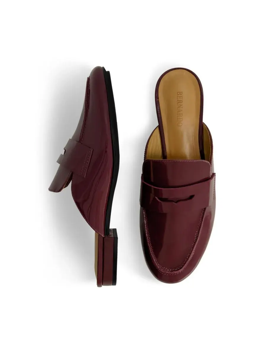 Bernardo Balda Loafer Mule Bernardo Footwear — изображение 5 из 6, бордо