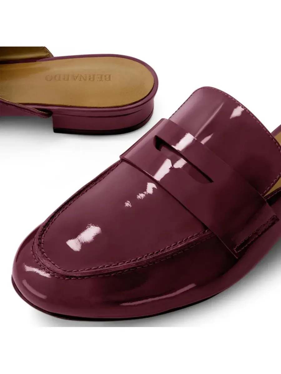 Bernardo Balda Loafer Mule Bernardo Footwear — изображение 6 из 6, бордо
