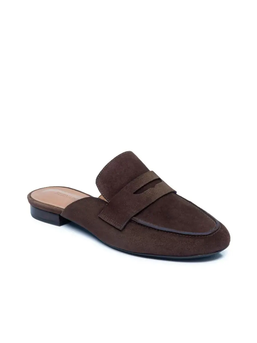 Bernardo Balda Loafer Mule Bernardo Footwear — изображение 2 из 3, коричневый