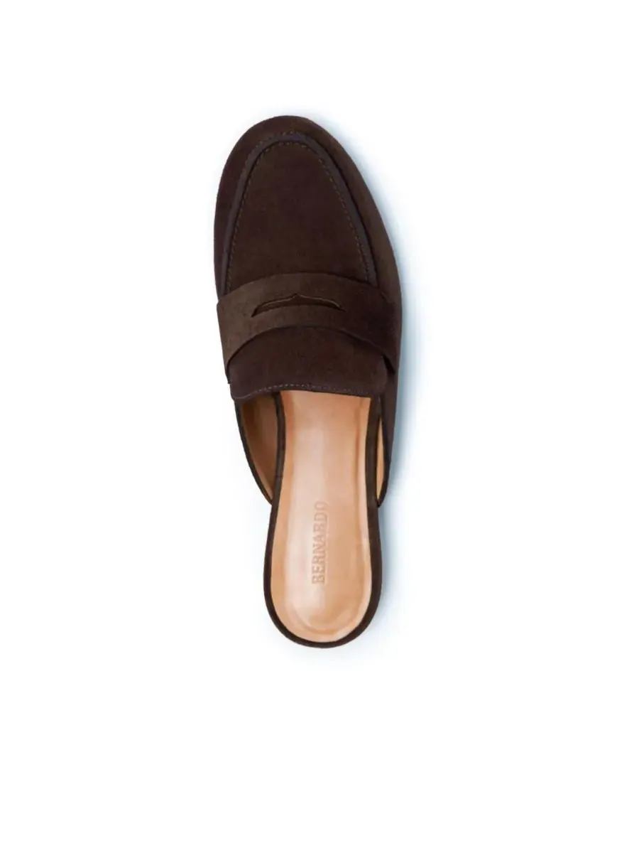 Bernardo Balda Loafer Mule Bernardo Footwear — изображение 3 из 3, коричневый
