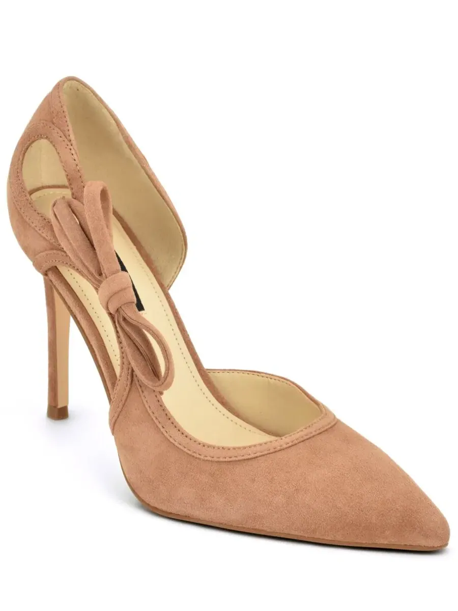 Туфли-лодочки Famila Bow D'Orsay из замши Nine West