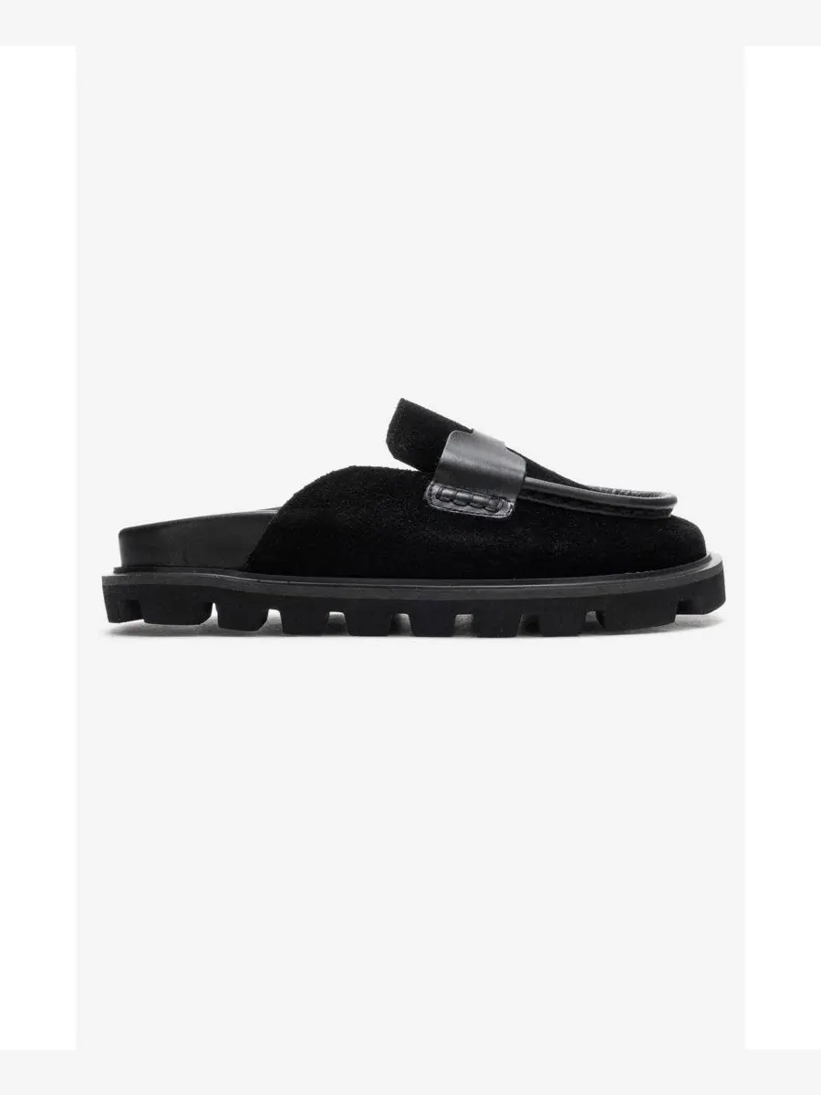 Мюли из замши с круглым носком Vela Forever & Always Shoes — изображение 2 из 5, черный