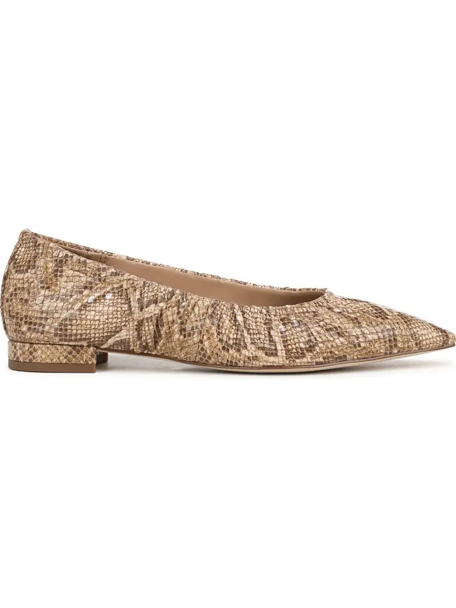 Балетки с острым носком Essex Sam Edelman — изображение 2 из 5, светлый песочный