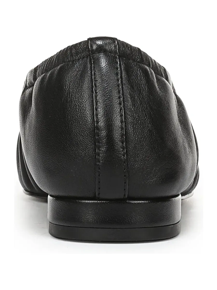 Балетки с острым мысом и драпировкой Essex Sam Edelman — изображение 3 из 5, черный