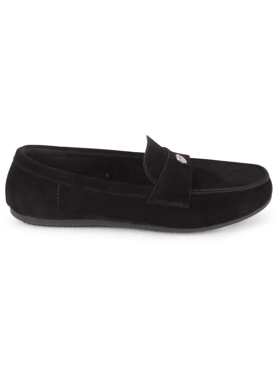 Лоферы-слипоны Tahari Bendel Suede — изображение 2 из 6, черный